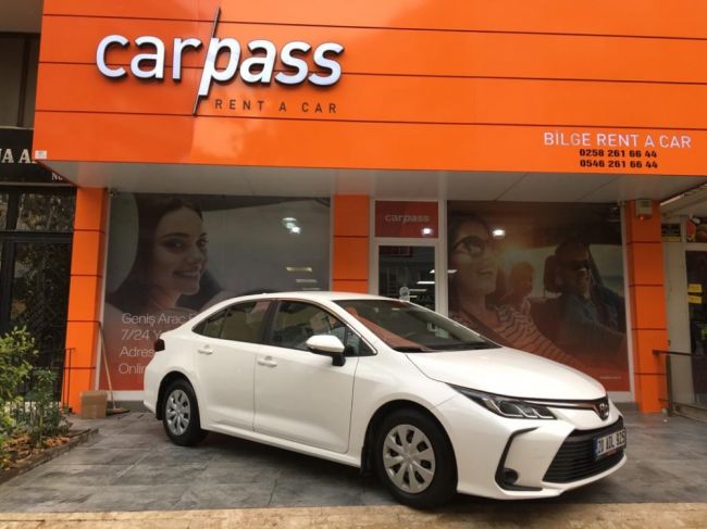 Denizli Toyota Corolla  Otomatik Araç Kiralama