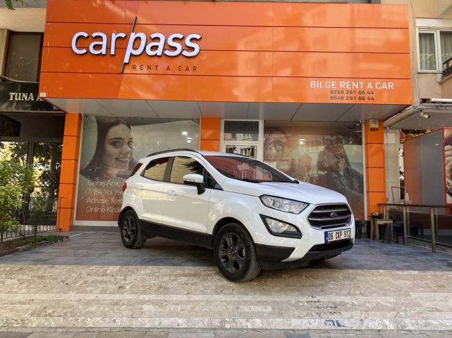 Denizli Ford Ecosport otomatik  Araç Kiralama