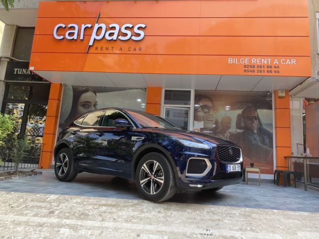 Denizli Jaguar E-Pace otomatik Araç Kiralama