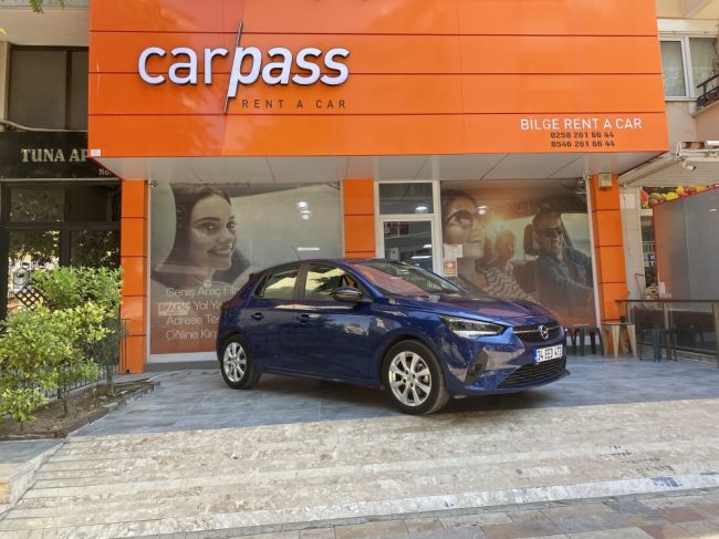 Denizli Opel Corsa Otomatik Araç Kiralama