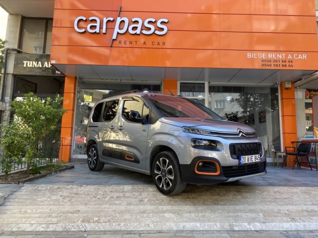 Denizli Citroen Berlingo otomatik  Araç Kiralama